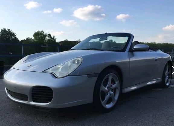Left hand drive PORSCHE 911 996 4S CABRIOLET